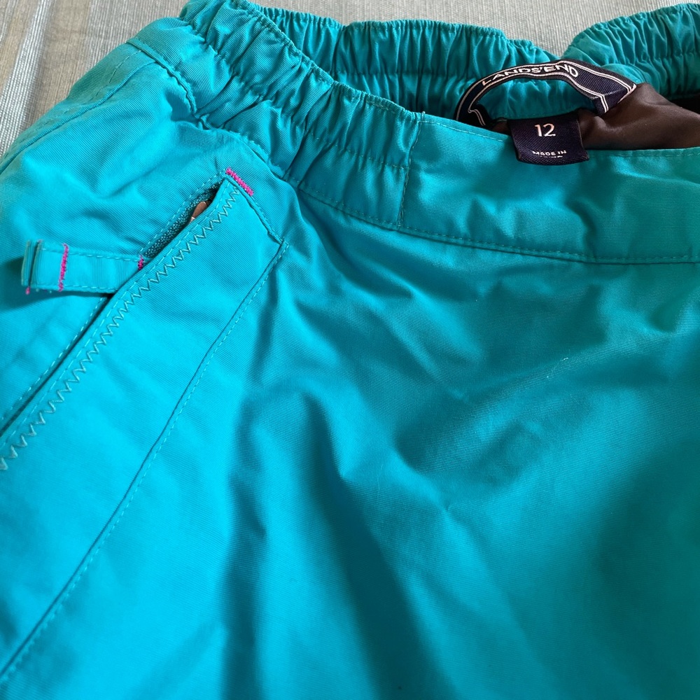 Lands End snow pants, big girl size 12